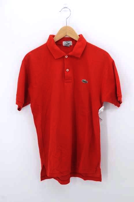 IZOD LACOSTE（アイゾッドラコステ） 90S ロゴ刺繍 鹿の子ポロシャツ メンズ トップス