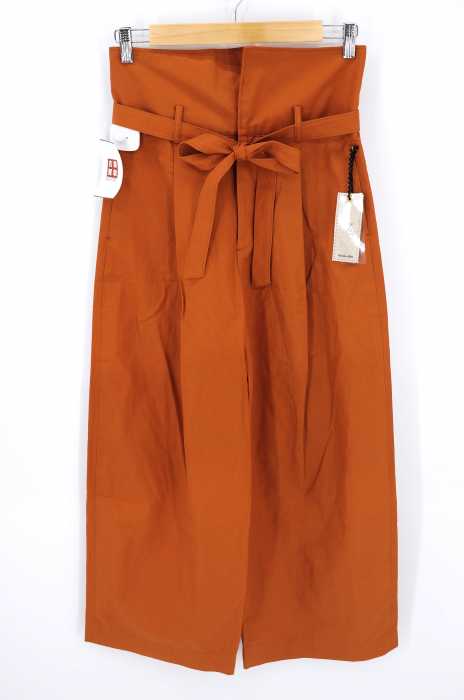Aima+saie　（アイマサイエ） 17SS ハイウエストベルト付きパンツ レディース パンツ
