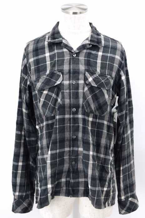 Engineered Garments （エンジニアードガーメンツ） チェック柄オープンカラーシャツ メンズ トップス