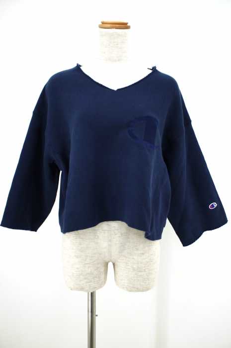 jouetie×Chanpion （ジュエティ×チャンピオン） REVERSE WEAVE レースアップ レディース トップス