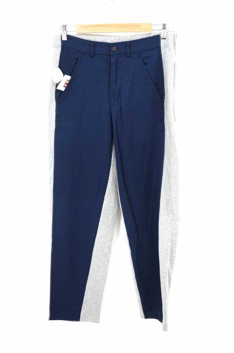 COMME des GARCONS HOMME PLUS （コムデギャルソンオムプリュス） AD2001 02SS スラックスドッキングデザインスウェットパンツ メンズ パンツ