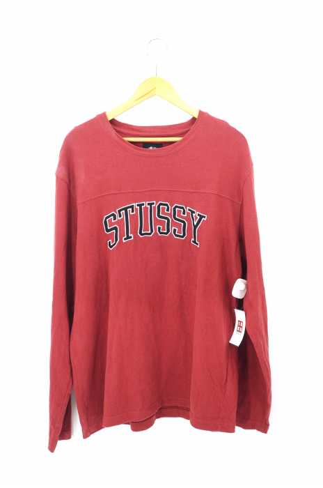 STUSSY （ステューシー） フロントロゴ ロンTEE メンズ トップス