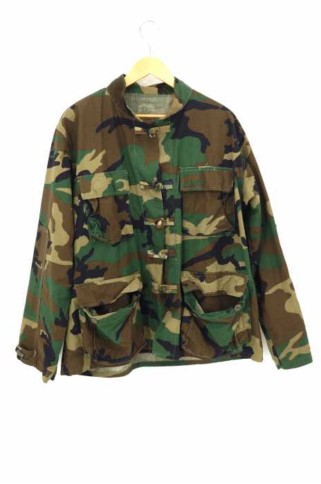 USED古着 (ユーズドフルギ) 01年製 RIP-STOP BDU CHINA JACKET チャイナBDUジャケット メンズ アウター