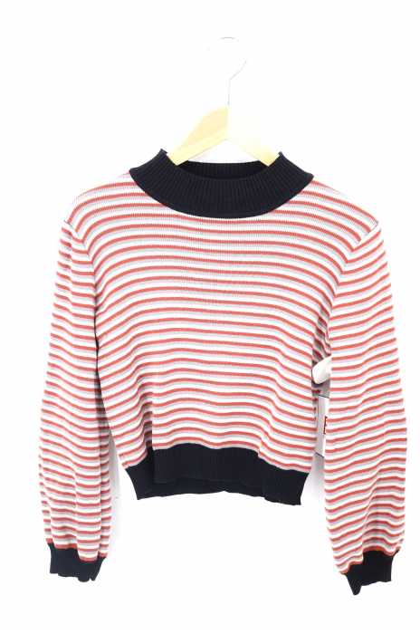 RETRO GIRL （レトロガール） アソートボーダーハイネックニット レディース トップス