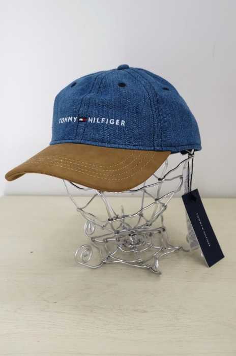 TOMMY HILFIGER（トミーヒルフィガー） 19SS デニムロゴ ローキャップ メンズ 帽子