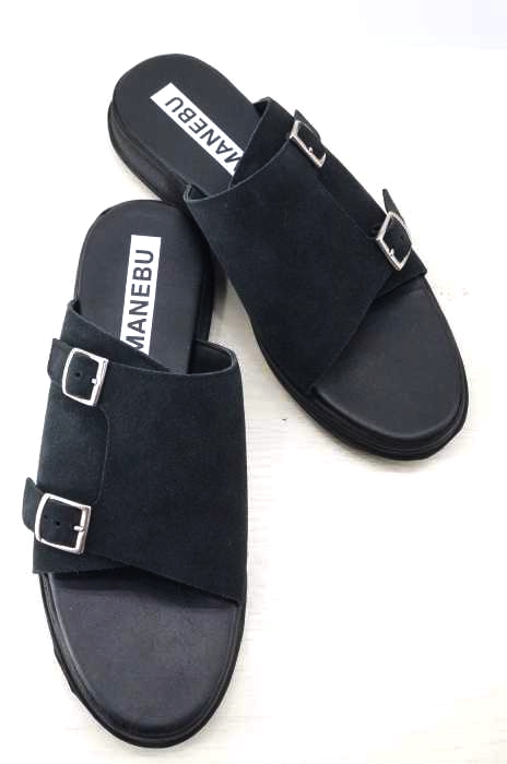 MANEBU(マネブ) スエードレザーサンダル MUTTER SUEDE メンズ シューズ