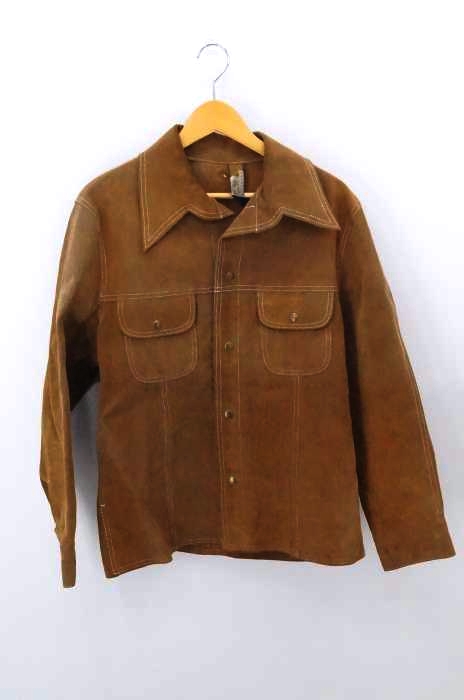 JC Penney（ジェーシーペニー） 70s スエードレザーシャツジャケット メンズ アウター