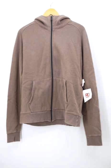 Necessary or unnecessary（ネセサリーオアアンネセサリー） ジップアップパーカー メンズ トップス