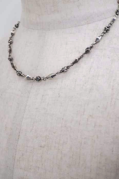 USED古着（ユーズドフルギ） 925 ストーン装飾ネックレス メンズ アクセサリー