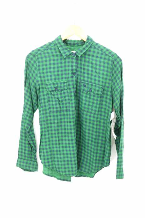 Abercrombie & Fitch（アバクロンビーアンドフィッチ） チェック柄ボタンシャツ レディース トップス