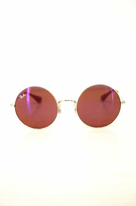Ray-Ban (レイバン) THE JA-JO ダークバイオレットレッドミラー メンズ ファッション雑貨