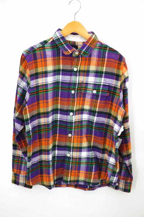 STUSSY (ステューシー) チェック柄ネルシャツ メンズ トップス