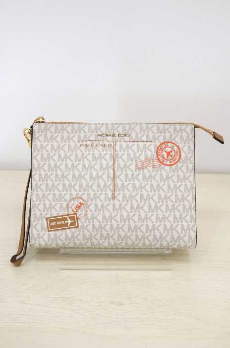Michael Kors (マイケルコース) モノグラム プリントポーチ レディース バッグ