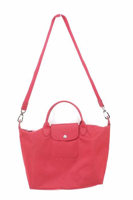 LONGCHAMP（ロンシャン） LE PLIAGE NYLON レザー切り替えナイロンハンドバッグ レディース バッグ