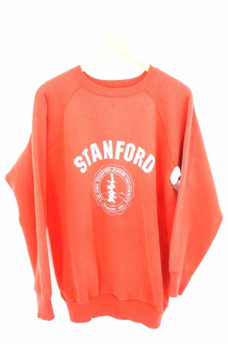 USED古着  （ユーズドフルギ） カレッジロゴプリントスウェット メンズ トップス