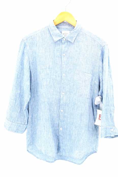 URBAN RESEARCH （アーバンリサーチ） リネン7分袖シャツ メンズ トップス
