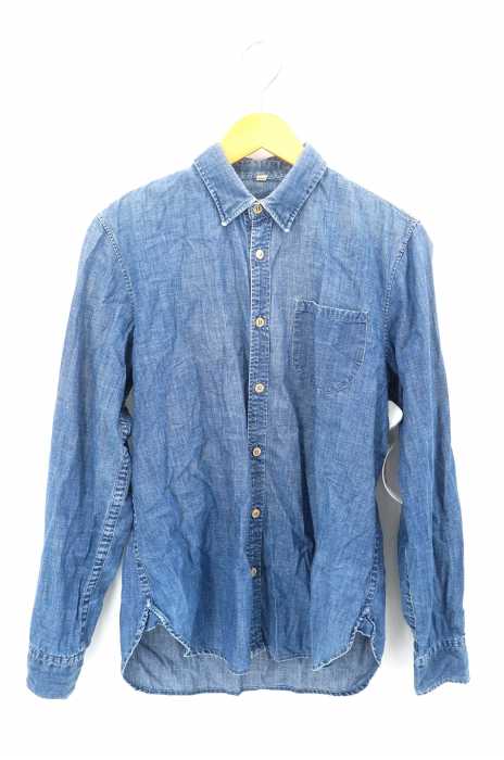 Levis Made & Crafted （リーバイスメイドアンドクラフテッド） ボタンダウンデニムシャツ メンズ トップス