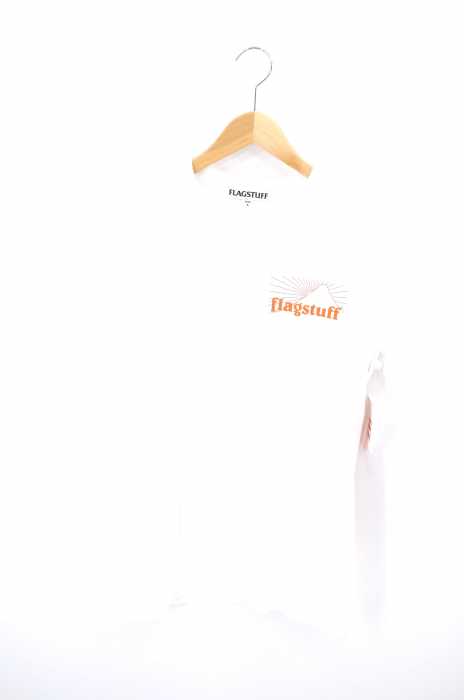 FLAGSTUFF（フラッグスタッフ） バックプリントTシャツ メンズ トップス