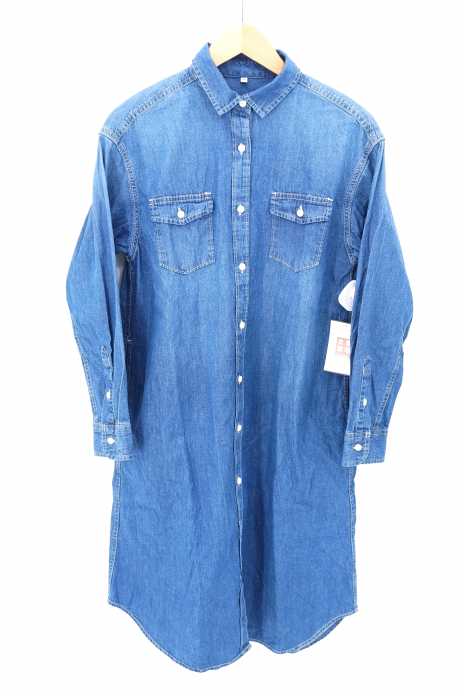 MUJI (ムジ) 18AW デニムシャツワンピース レディース ワンピース