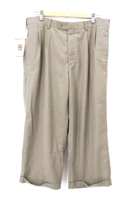 PERRY ELLIS(ペリーエリス) タック入りワイドスラックス メンズ パンツ