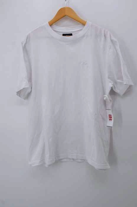 Stussy(ステューシー) ロゴ 刺繍 クルーネック Tシャツ メンズ トップス