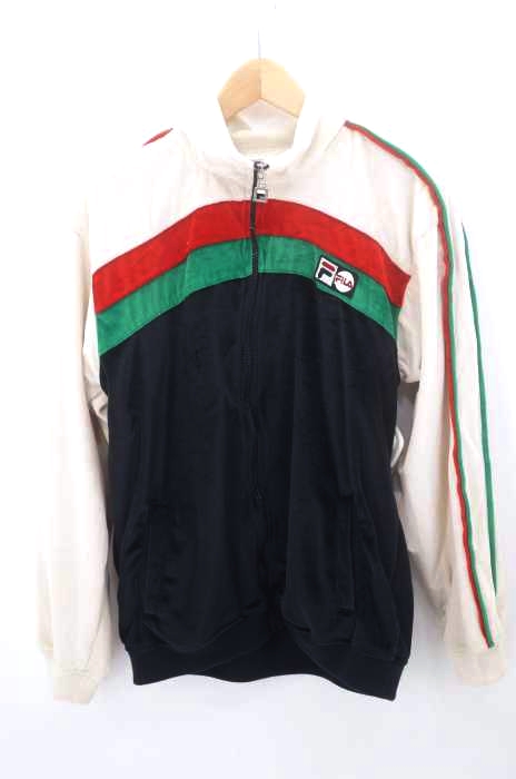 FILA（フィラ） ベロアトラックジャケット メンズ トップス