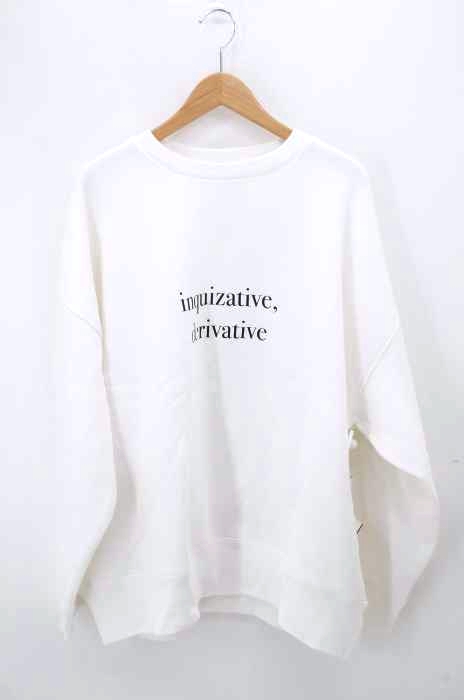 POET MEETS DUBWISE（ポエトミーツダブワイズ） INQUIZATIVE オーバーサイズスウェット メンズ トップス
