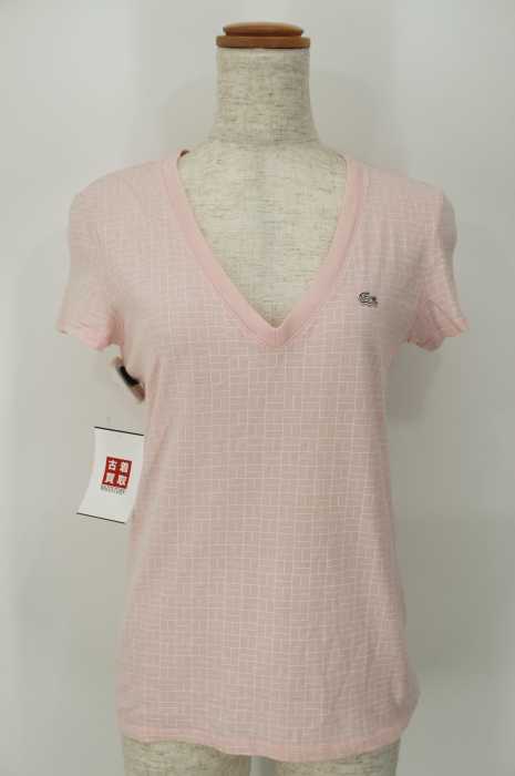 LACOSTE (ラコステ) VネックTシャツ レディース トップス