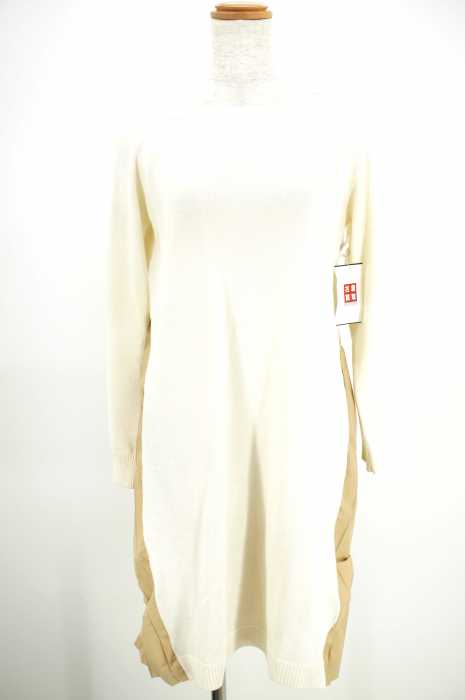 sono （ソーノ） 16FW Back pleats Knit OP バックプリーツニットワンピ レディース トップス