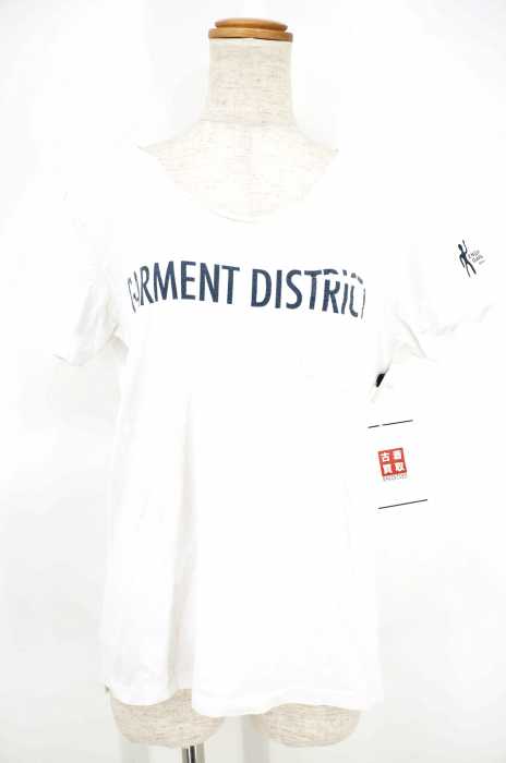 FWK by Engineered Garments (エフダブリューケイバイエンジニアドガーメンツ) 切りっ放し ポケット付Tシャツ レディース トップス