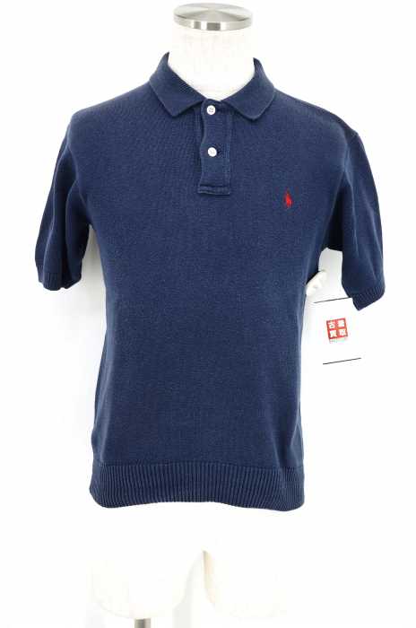RALPH LAUREN （ラルフローレン） 刺繍ニットポロシャツ メンズ トップス