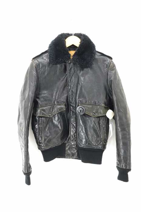 Schott (ショット) レザーフライトジャケット メンズ アウター