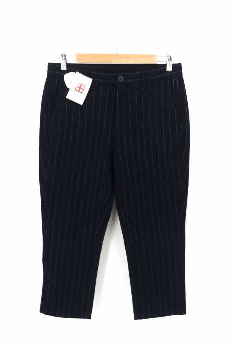 APPLEBUM（アップルバム） ストライプ柄ウールスラックス メンズ パンツ