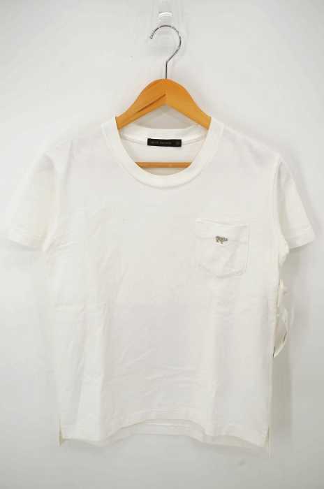 SCYE BASICS （サイベーシックス） Bshop別注 ワンポイント刺繍ポケットTEE レディース トップス