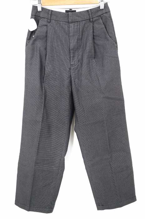 STUSSY （ステューシー） 千鳥格子柄ハイウエストスラックパンツ レディース パンツ