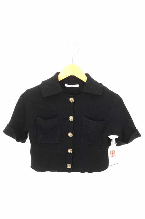 SLY（スライ） 19SS KNIT SAFARI CROPPED SH レディース トップス
