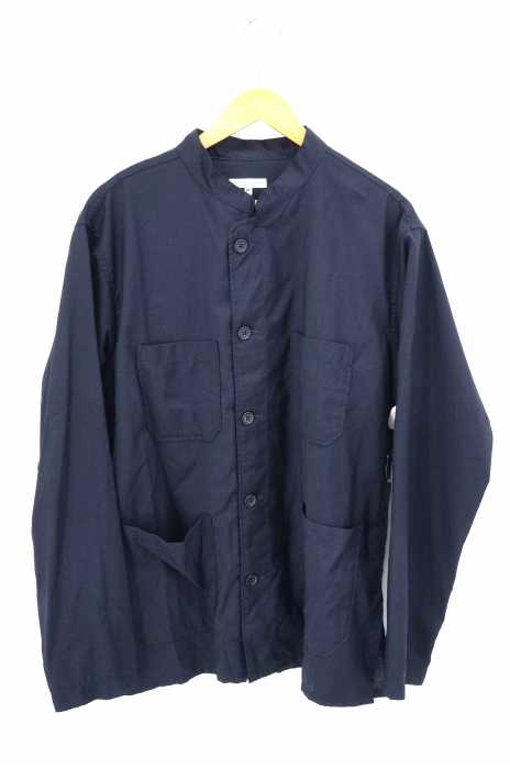 Engineered Garments （エンジニアードガーメンツ） 19SS ウール スタンドカラーシャツ Dayton Shirt デイトンシャツ メンズ トップス