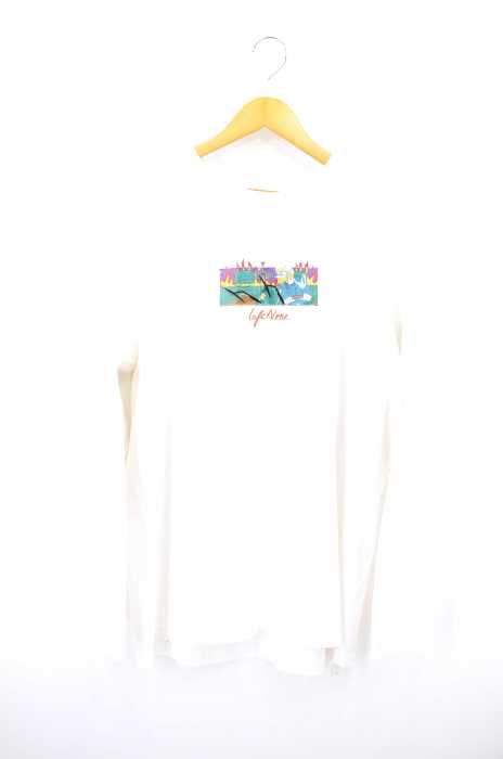 LEFT ALONE （レフトアローン） バック刺繍ロングスリーブカットソー　ロンT メンズ トップス