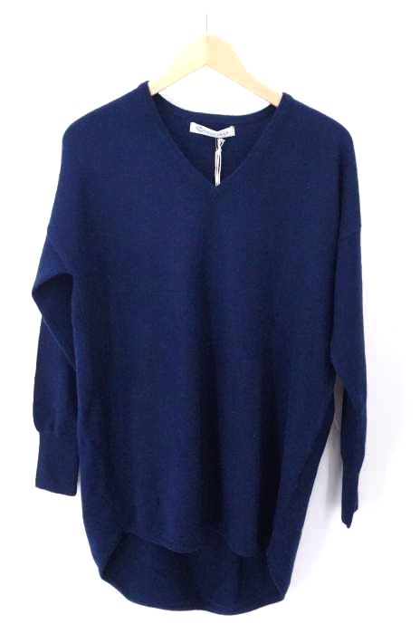 CASHYAGE（カシヤージュ） Vロングカシミヤセーター レディース トップス