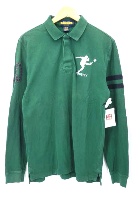 Rugby Ralph Lauren（ラグビーラルフローレン） 刺繍コットンラガーポロシャツ メンズ トップス