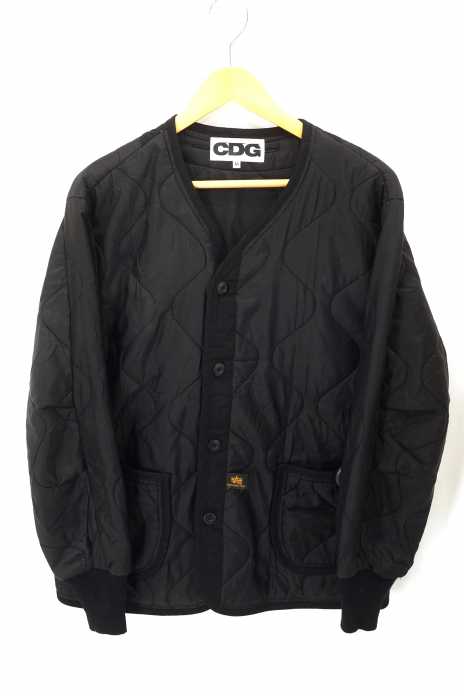 CDG × ALPHA INDUSTRIES(シーディージーアルファインダストーリーズ) AD2018 ライナーコート メンズ アウター