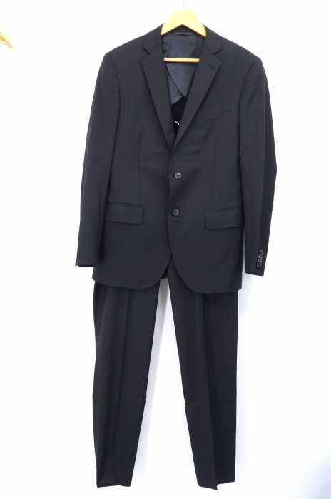 THE SUIT COMPANY （スーツカンパニー） ウール混ストライプ柄セットアップ メンズ セットアップ