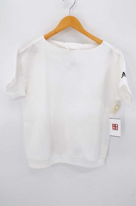 adidas (アディダス) W S2S シアサッカー半袖Tシャツ レディース トップス