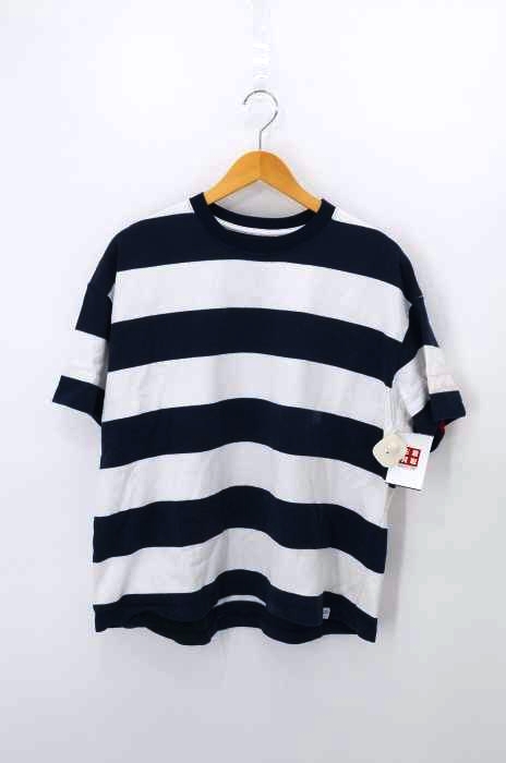 FACETASM（ファセッタズム） RUGBY STRIPE RIB BIG TEE メンズ トップス