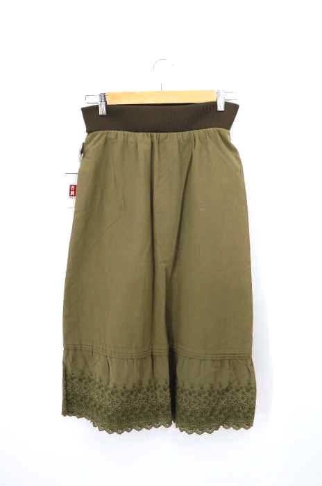 tricot COMME des GARCONS（トリココムデギャルソン） AD2001 裾レースロングスカート レディース スカート