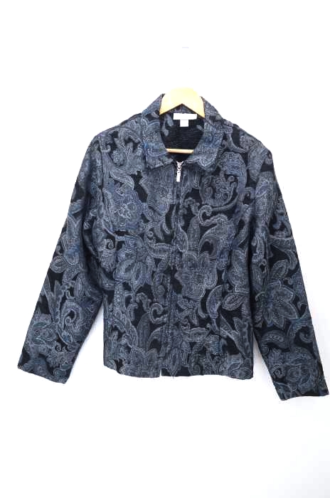 DRESSBARN（ドレスバーン） ゴブラン織りジップアップジャケット レディース アウター