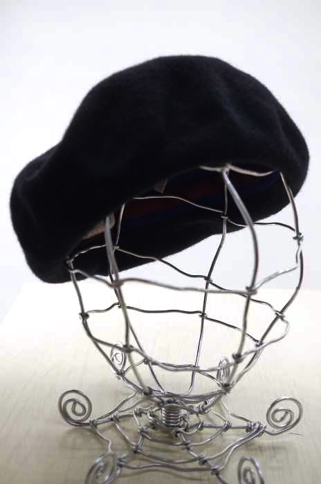 Vivienne Westwood（ヴィヴィアンウエストウッド） ロゴ刺繍ウールベレー帽 メンズ 帽子