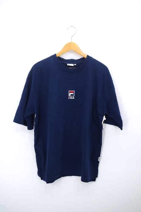 FILA(フィラ) フロントロゴ刺繍ビッグTシャツ メンズ トップス