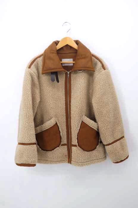 MADE(メイド) ジップアップ ボアジャケット レディース アウター