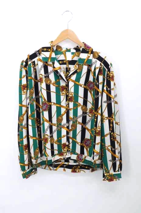 USED古着（ユーズドフルギ） OLD スカーフ柄シャツ レディース トップス